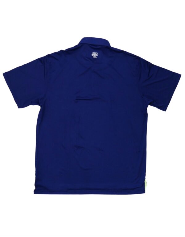 LIVE OAK BRAND-MEN'S SOLID PERFORMANCE POLO, TRUE NAVY - Image 3