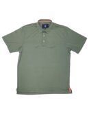 LIVE OAK BRAND-MEN'S SOLID PERFORMANCE POLO, OLIVE