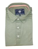 LIVE OAK BRAND-MEN'S SOLID PERFORMANCE POLO, OLIVE