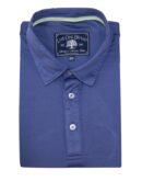 LIVE OAK BRAND-MEN'S SOLID PERFORMANCE POLO, NEWPORT BLUE