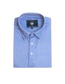 LIVE OAK BRAND-MEN'S PAISLEY PERFORMANCE POLO, LAVENDER