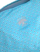 LIVE OAK BRAND-MEN'S PAISLEY PERFORMANCE POLO, AQUA