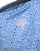 LIVE OAK BRAND-MEN'S PAISLEY PERFORMANCE POLO, CAROLINA BLUE