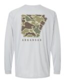 LIVE OAK BRAND-CAMO ARKANSAS, ADULT PERFORMANCE LS (PRINTED TO ORDER)
