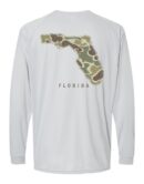 LIVE OAK BRAND-CAMO FLORIDA, ADULT PERFORMANCE LS (PRINTED TO ORDER)