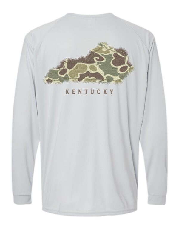 LIVE OAK BRAND-CAMO KENTUCKY, ADULT PERFORMANCE LS (PRINTED TO ORDER)