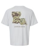 LIVE OAK BRAND-CAMO LOUISIANA, ADULT PERFORMANCE SS (PRINTED TO ORDER)