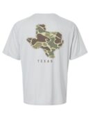 LIVE OAK BRAND-CAMO TEXAS, ADULT PERFORMANCE SS (PRINTED TO ORDER)