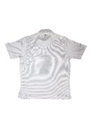 LIVE OAK BRAND-MEN'S STRIPED SS PERFORMANCE POLO, BLUE FOG